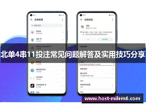 北单4串11投注常见问题解答及实用技巧分享